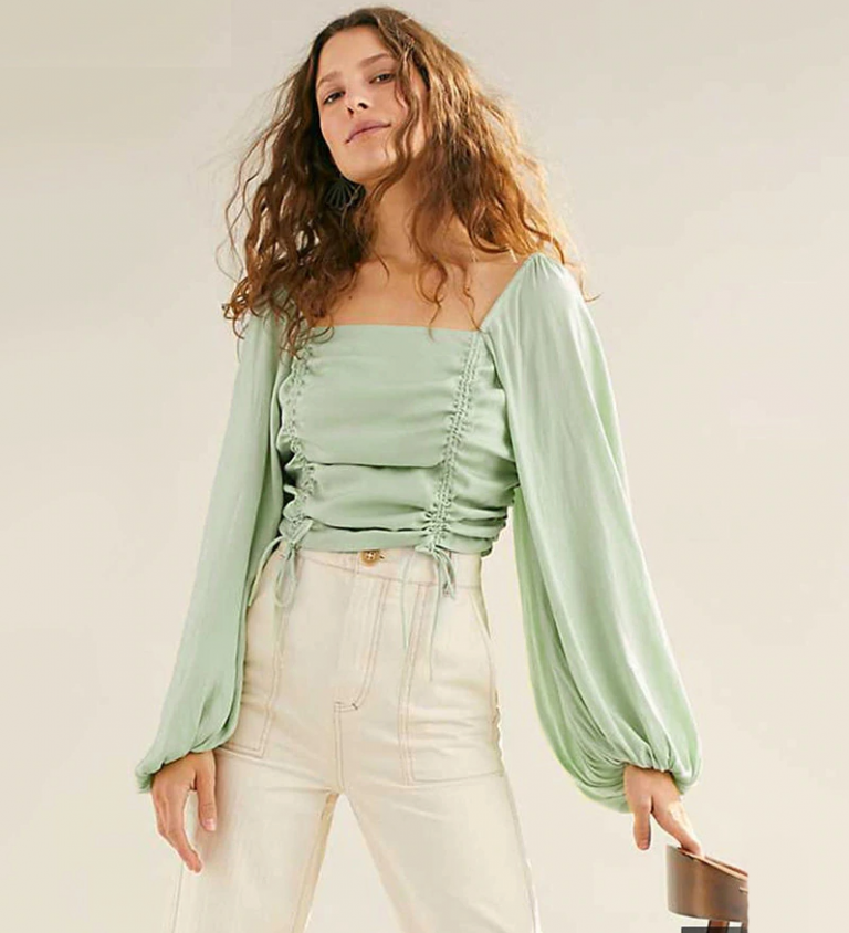 autumn coloured tops